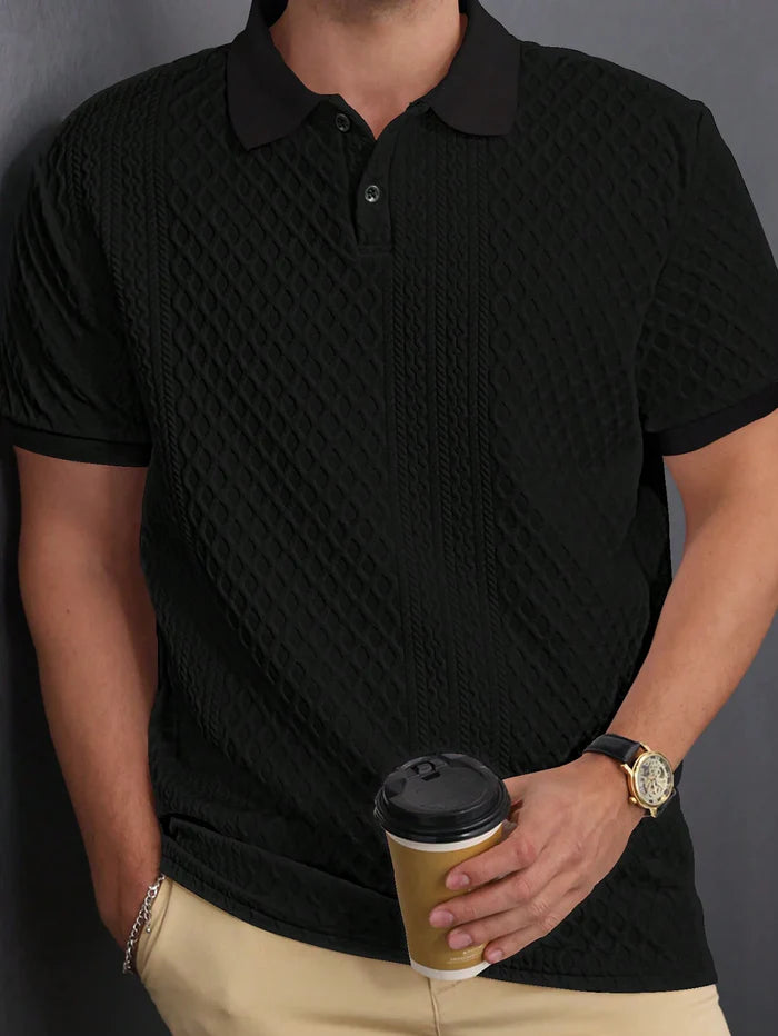 [Kit com 4] Camisas Polo Texturizadas!