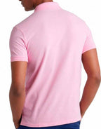 Camisa Gola Polo Ralph Lauren Masculina Custom Fit - Rosa Bebê
