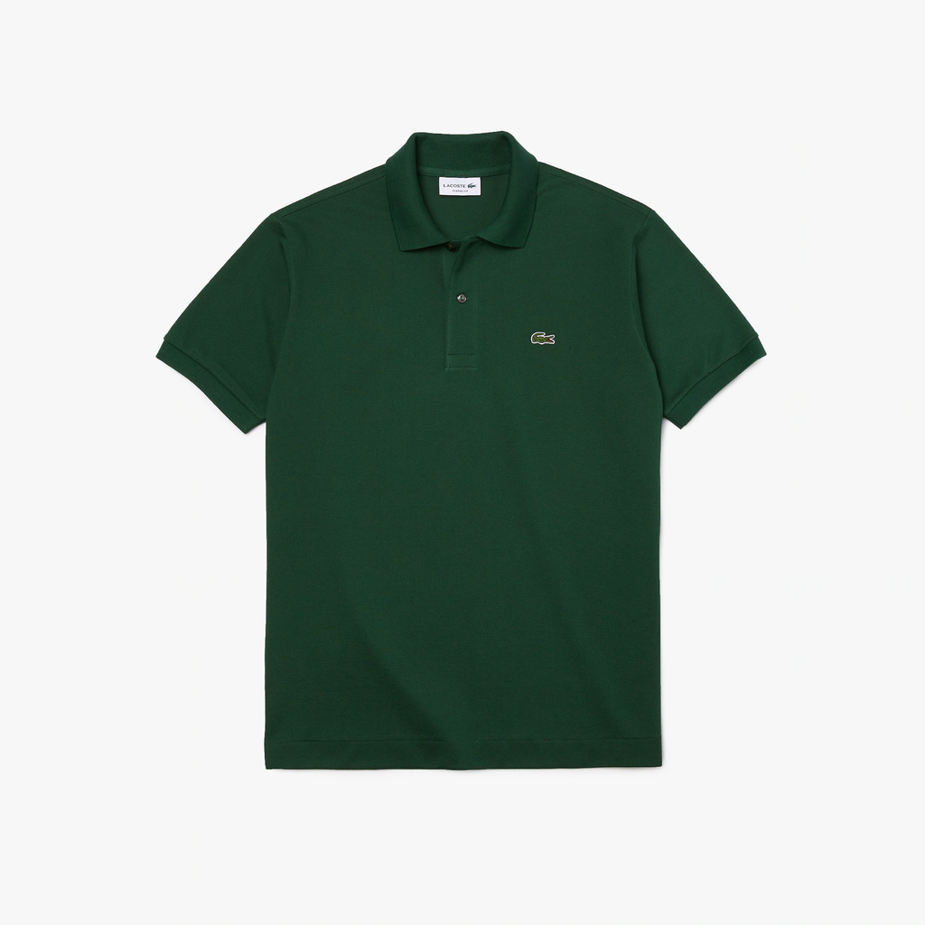 Camisa Gola Polo Lacoste Regular Fit Verde Bandeira