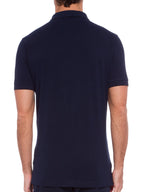 Camisa Gola Polo Tommy Hilfiger Masculina Coupe Sur Ivy - Azul Marinho