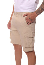 Bermuda Masculina Cargo - Areia / 49403