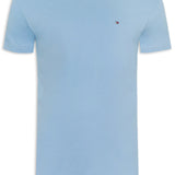 Camiseta Tommy Hilfiger Masculina Classic Nape Azul Claro
