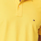 Camisa Gola Polo Tommy Hilfiger Masculina Coupe Sur Ivy - Amarela