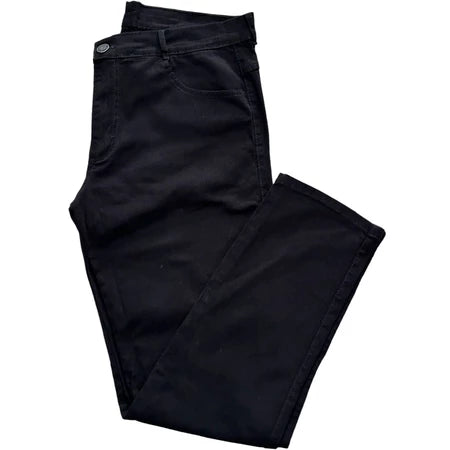 ULTIMA OPORTUNIDADE Calça Reta Masculina em Sarja 3 Unidades