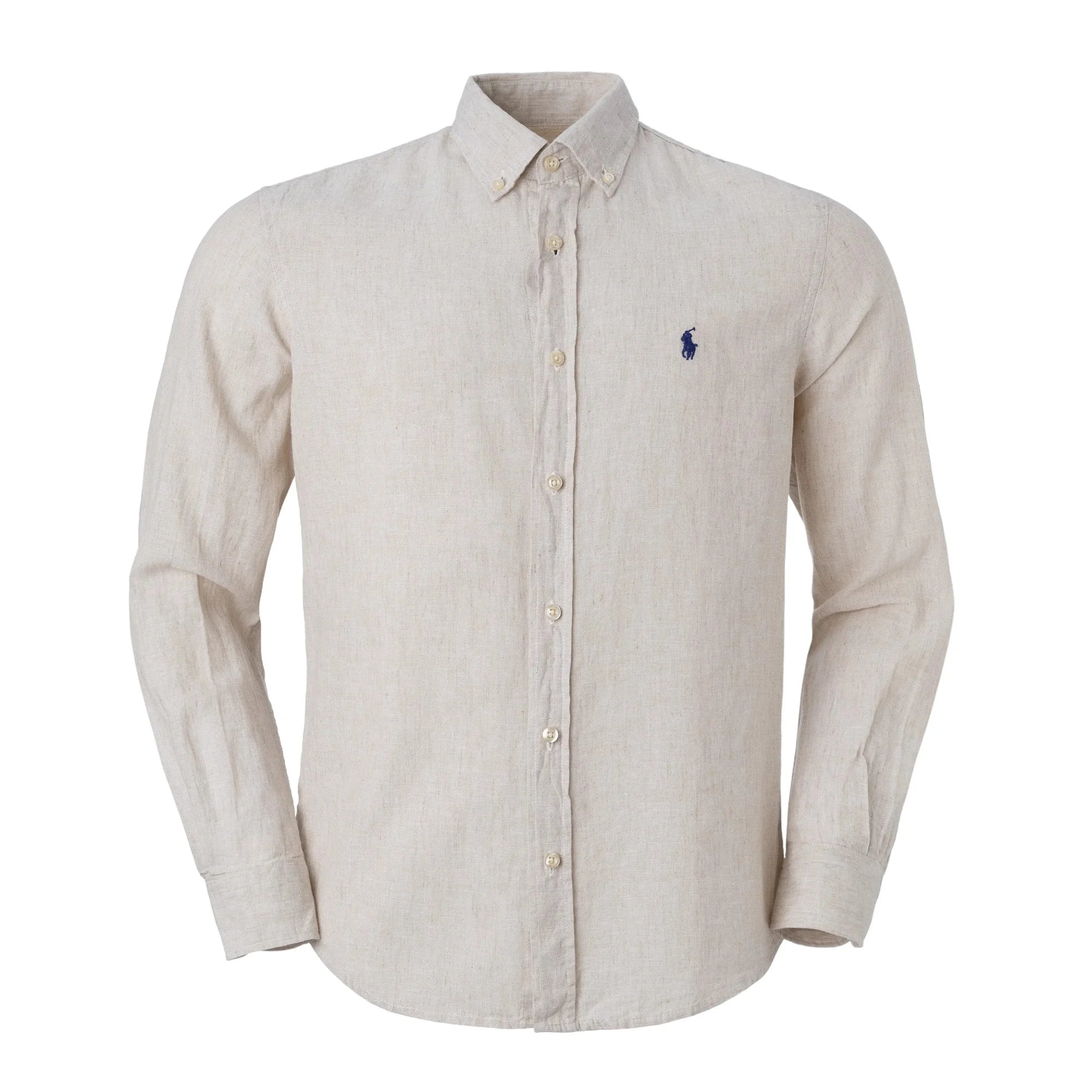 Camisa Ralph Lauren Social Regular Fit Linho