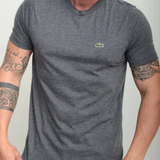 Camiseta Lacoste Masculina Jersey - Cinza