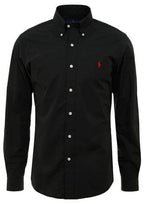 Camisa Social Ralph Lauren Oxford - Preta