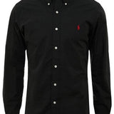 Camisa Social Ralph Lauren Oxford - Preta